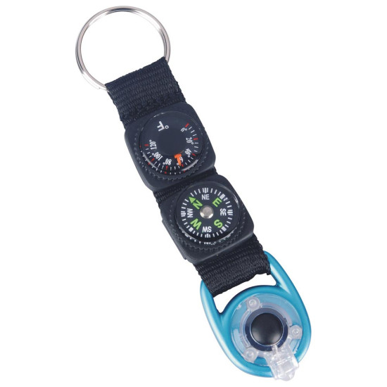 Munkees Μπρελόκ LED Multipurpose Key Fob with Compass Thermometer